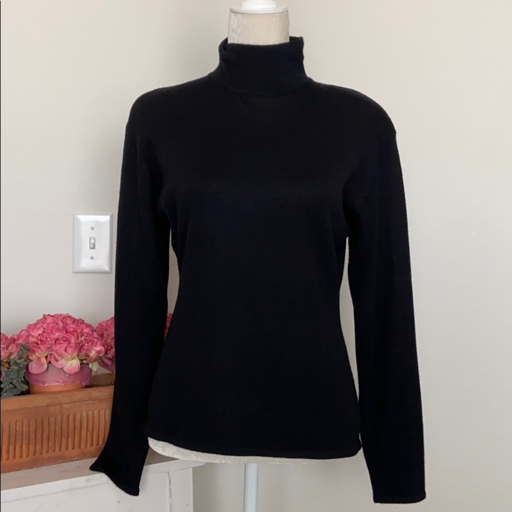 Nice Capital Wool Blend Turtleneck